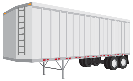 These trailers utilize technology to provide an easy and efficient self-unloading solution for agricultural materials.